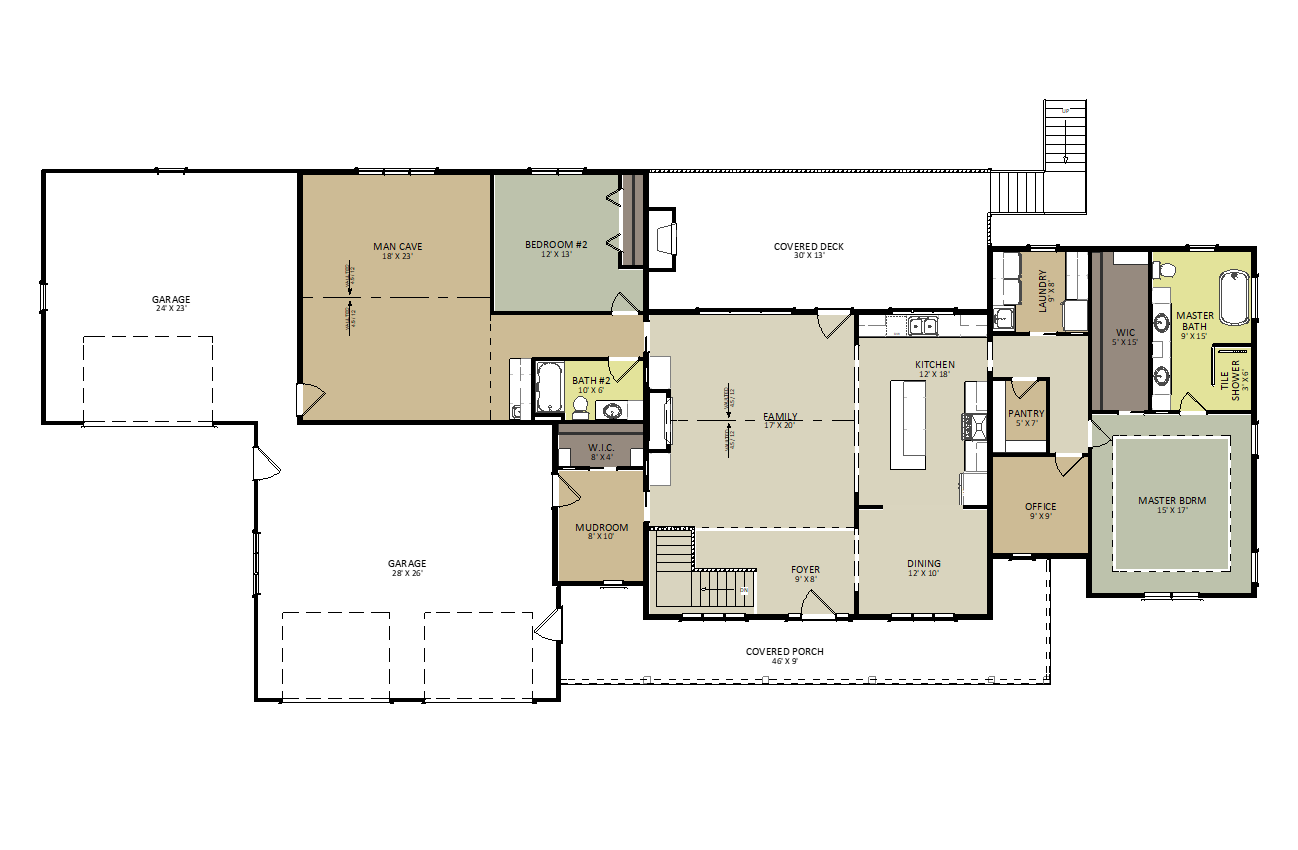Knox First Floor Floor Plan
